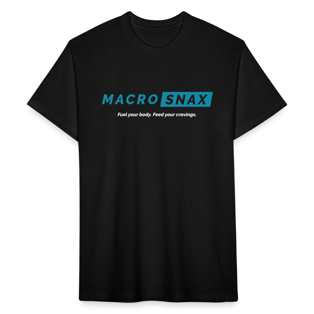 Macro Snax Fitted T-Shirt - black